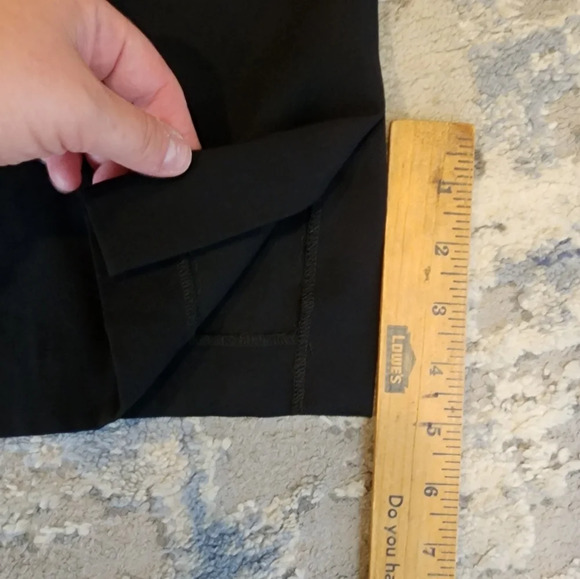 NWT Vince Black Stovepipe Crop Pull-On Pleated Pants. Women's size XXL. Pockets - Picture 15 of 15